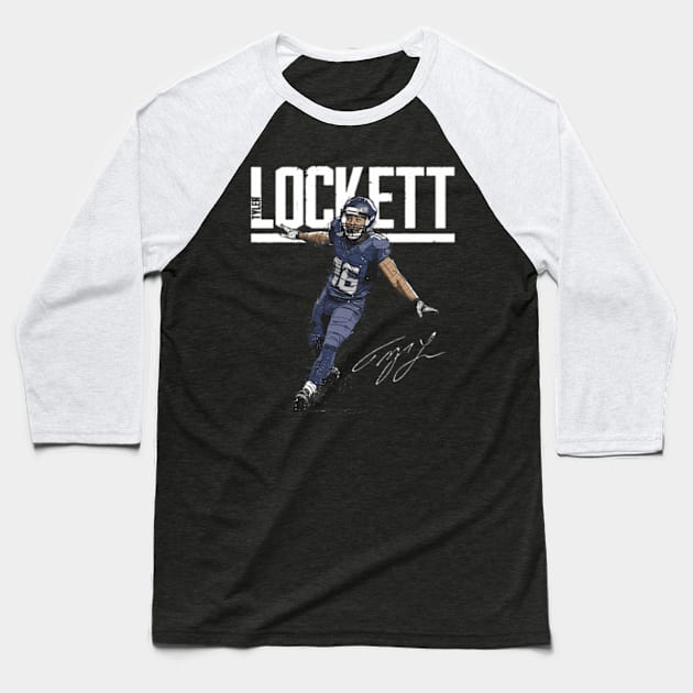 Tyler Lockett Seattle Hyper Baseball T-Shirt by caravalo